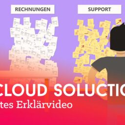 Simple aber farbenfrohe Erklärfilme für Microsoft.