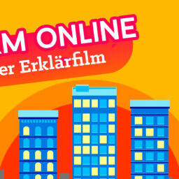 Simple aber farbenfrohe Erklärfilme für Microsoft.