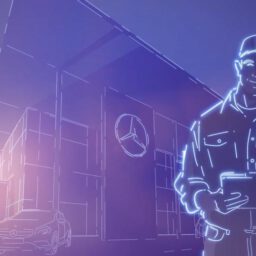Animierter Explainer für die Markteinführung des Mercedes EQC.