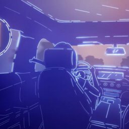 Animierter Explainer für die Markteinführung des Mercedes EQC.
