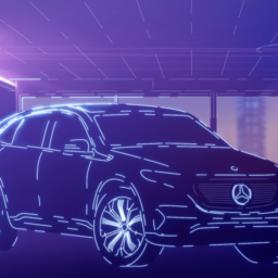 Animierter Explainer für die Markteinführung des Mercedes EQC.