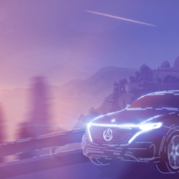 Animierter Explainer für die Markteinführung des Mercedes EQC.