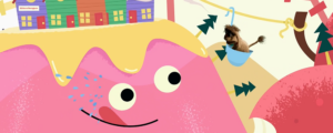 Title-Animation für die Kochshow von Kika "Moppi und der Leckerladen“.