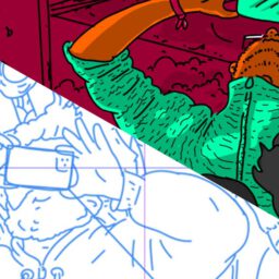 Illustrationen von dem Weltenwandler Ausflug nach Barcelona