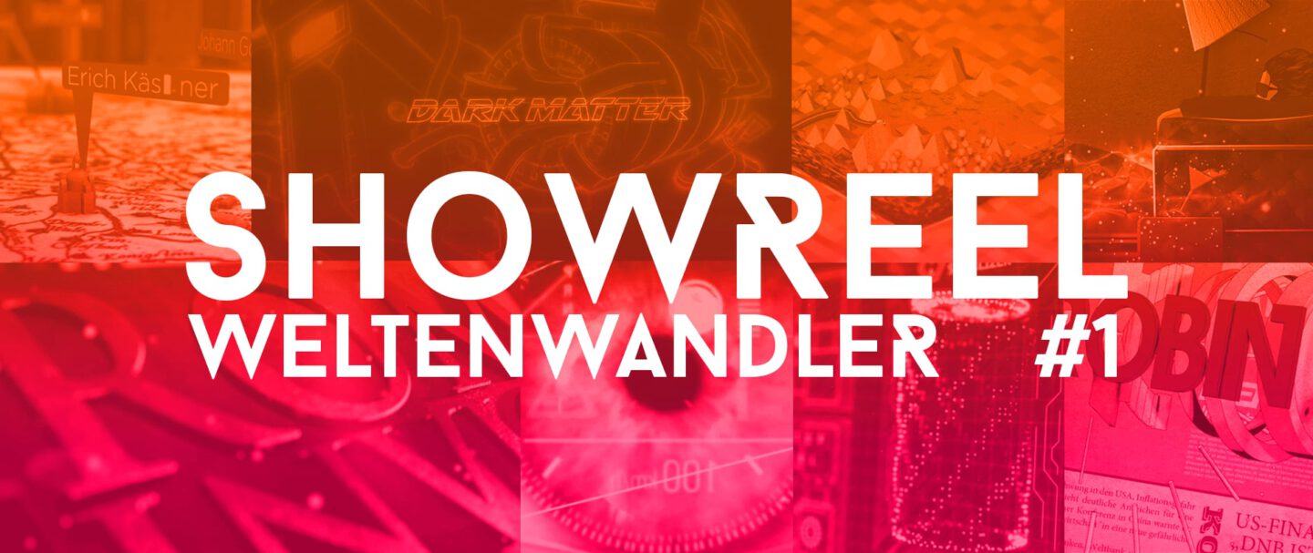 Das Animation & Motion Graphic Design Showreel #1 der Weltenwandler Designagentur GmbH.