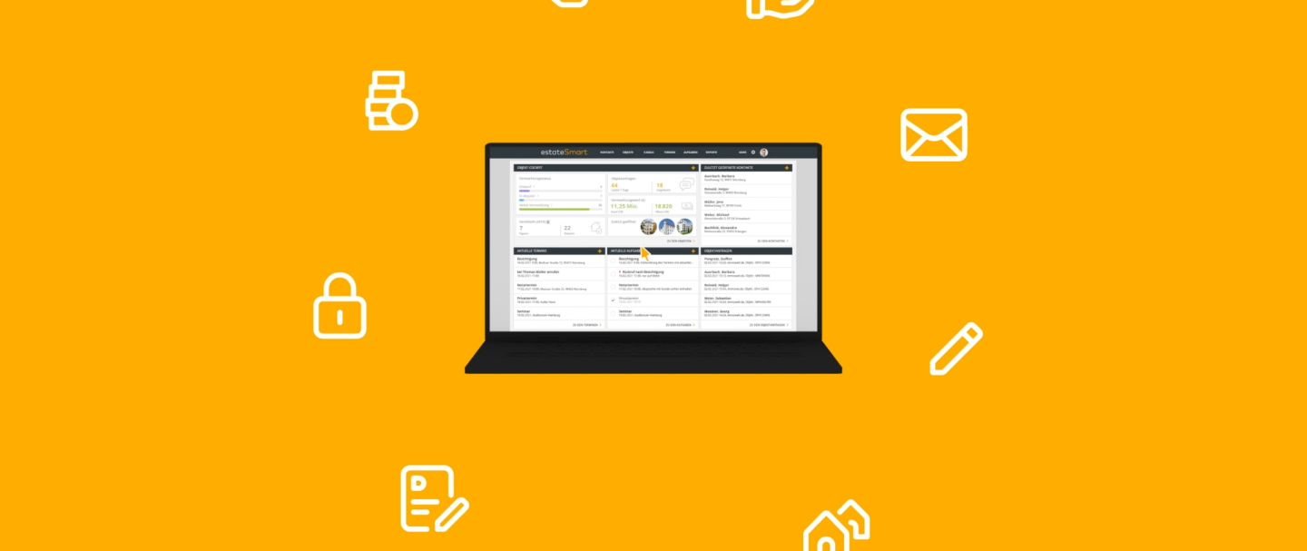 Ein animierter Produktfilm für estateSmart