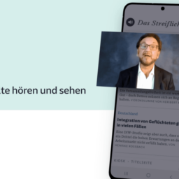 Animierte App Videos für die Süddeutsche Zeitung