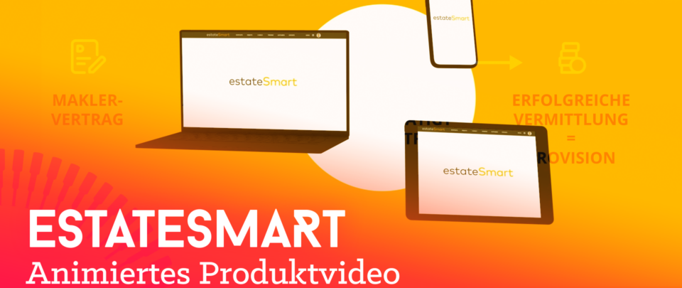 Ein animierter Produktfilm für estateSmart