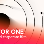 Minimalistischer Unternehmensfilm für All for one.