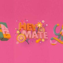 3D Typo Animation: die PINK Serie in unserem Agenturblog.
