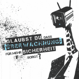 Social Media Animationen zu den Themen Extremismus und Sicherheit (RBB). GIF Animation