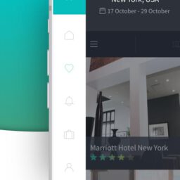 UI UX Animationen der Weltenwandler (freies Projekt): eine Hotel App