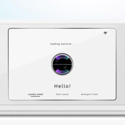 UI UX Animationen Animation für eine digitale Waschmaschine