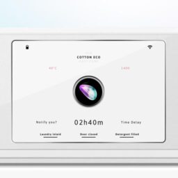 UI UX Animationen Animation für eine digitale Waschmaschine