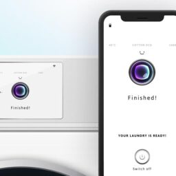 UI UX Animationen Animation für eine digitale Waschmaschine