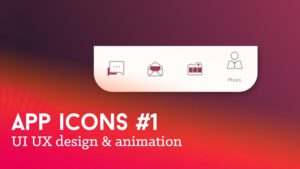 Icon Animation für eine App - UI/UX Animation