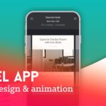 UI UX Animationen der Weltenwandler (freies Projekt): eine Hotel App