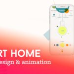 UI UX Animationen der Weltenwandler (freies Projekt): Smart Home App.