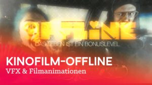 Offline - Das Leben ist kein Bonuslevel mit VFX, Motion Design und Title-Animations von der Weltenwandler Designagentur GmbH.