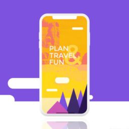 UI UX Animationen der Weltenwandler (freies Projekt): Travel App Animation.