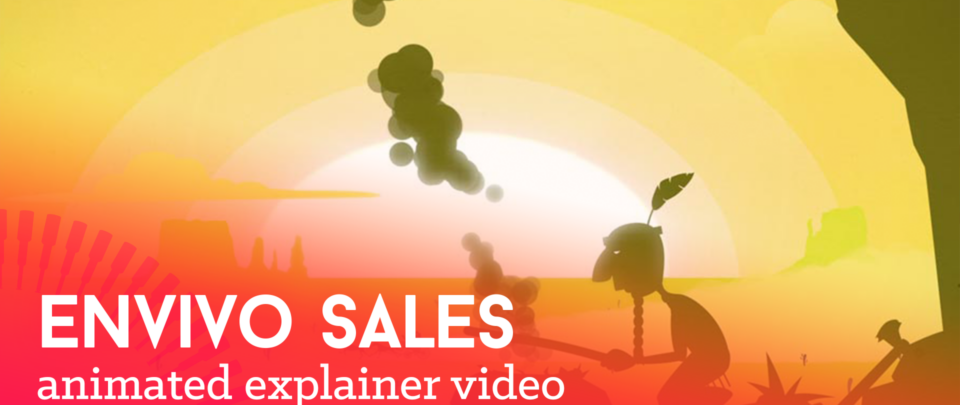 Komplexe Animationen für einen unterhaltsamen Erklärfilm für Envivo.Sales