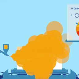 Komplexe Animationen für einen unterhaltsamen Erklärfilm für Envivo.Sales