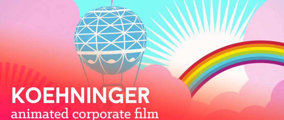 Ein frecher Unternehmen-film für Koehninger mit kreativen Animationstechniken.