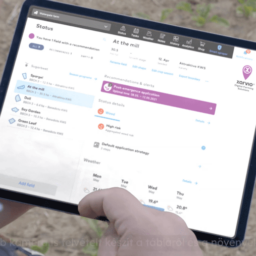 Imagefilm Bosch Smart Spraying mit Motion Graphic Design Elementen.