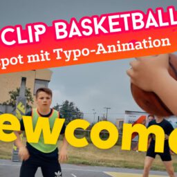 Animierte Clips für EWE "Wir sind bei euch". Typografie-Animationen, die in Realaufnahmen integriert wurden.