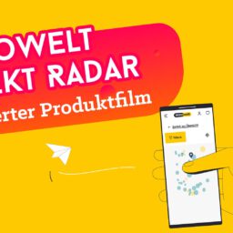 Fünf dynamische Animationsfilme für Immowelt. Ein animierter Produktfilm.