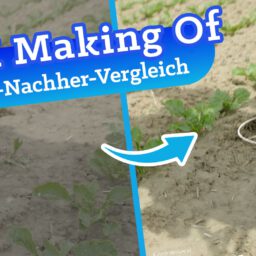 Imagefilm Bosch Smart Spraying mit Motion Graphic Design Elementen. Making Of VFX.