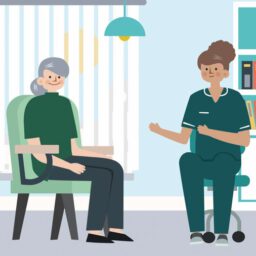 Medizinischer Erklärfilm für Coloplast Charter mit animierten Grafiken.