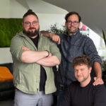 Die drei Geschäftsführer der Weltenwandler Designagentur GmbH