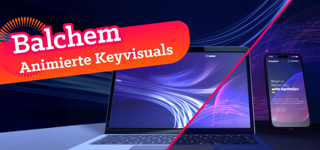 Animierte keyvisuals für web und tec mit der Weltenwandler Designagentur