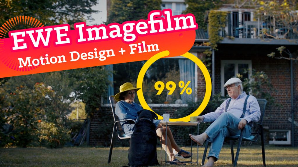 EWE Imagefilm, motion design trifft Film-Footage - neues Video-Thumbnail-Design
