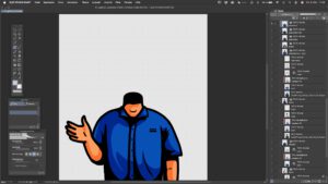 Making Of: die Erstellung von Grafiken für eine Animation in Clip Studio Paint.