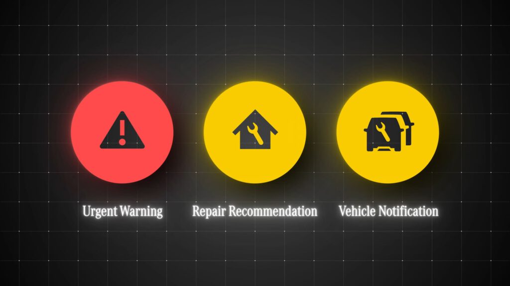 Ein animierter Produkt-Teaser über das Tool Van Uptime Monitor für Mercedes Benz